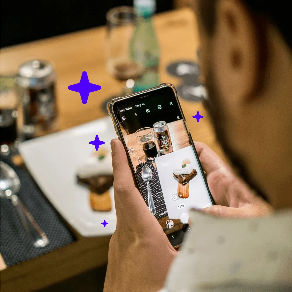 Restaurant feedback collection screenshot